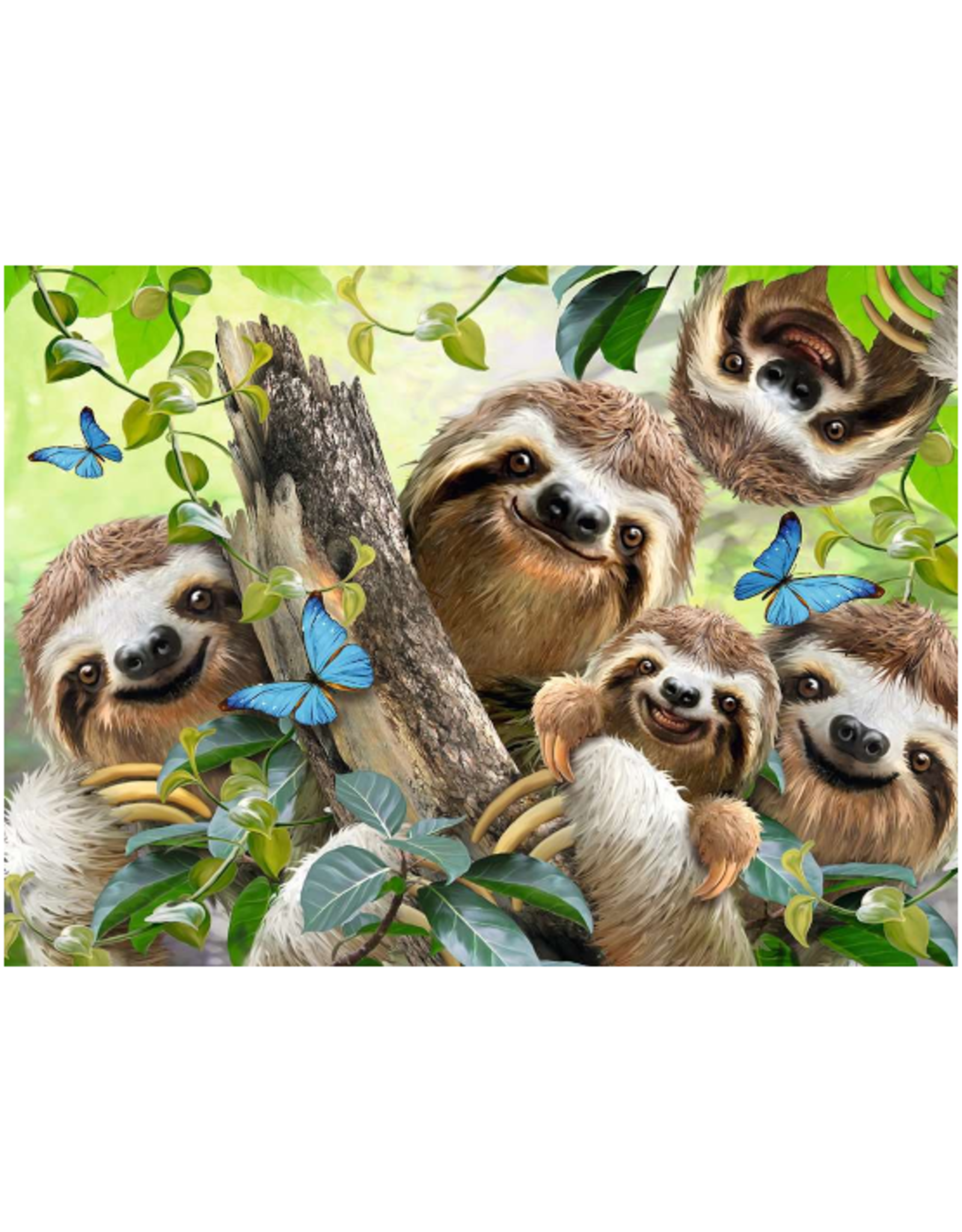 Ravensburger Ravensburger - 500pcs - Sloth Selfie
