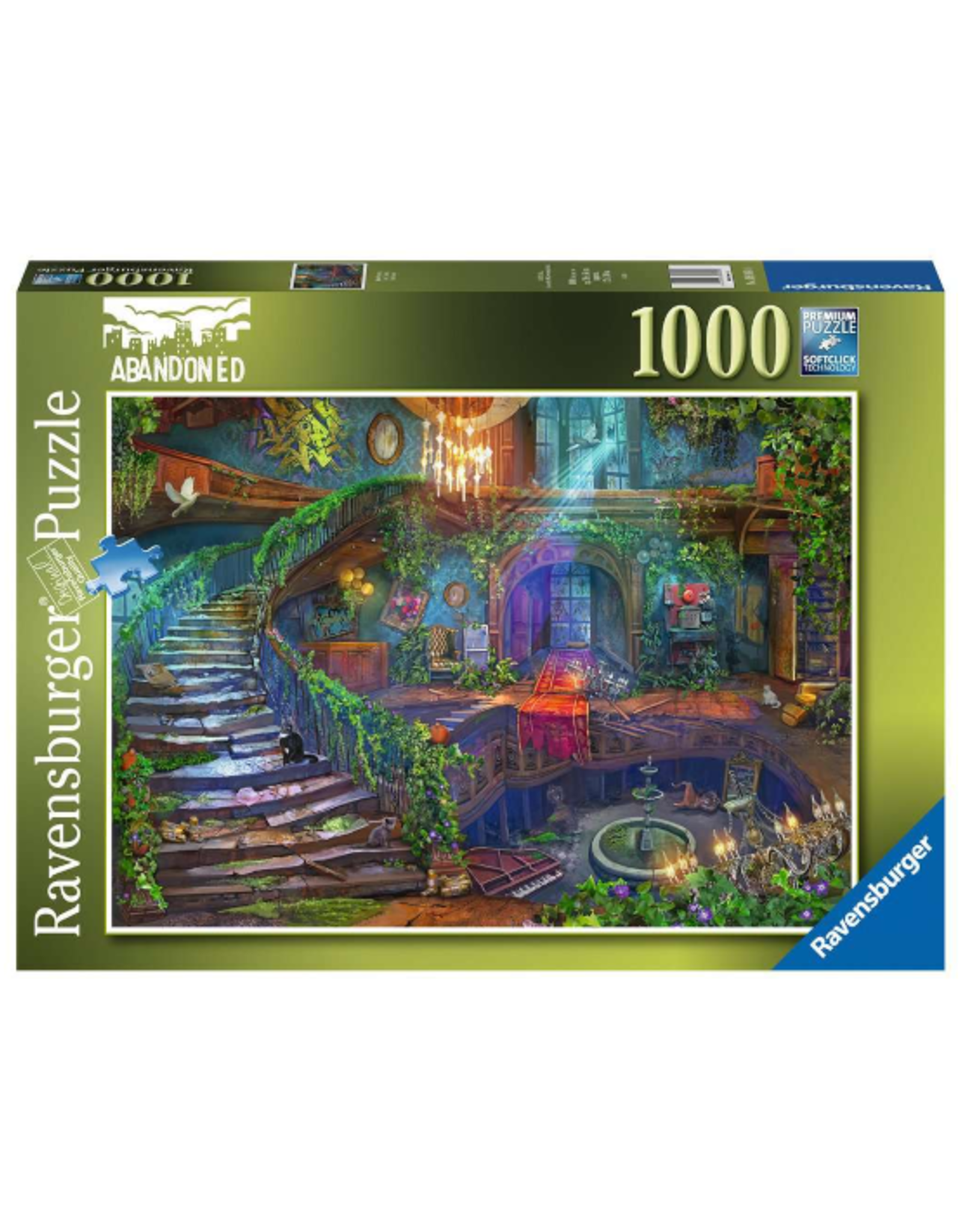 Ravensburger Ravensburger - 1000pcs - Abandoned: Hotel Vacancy