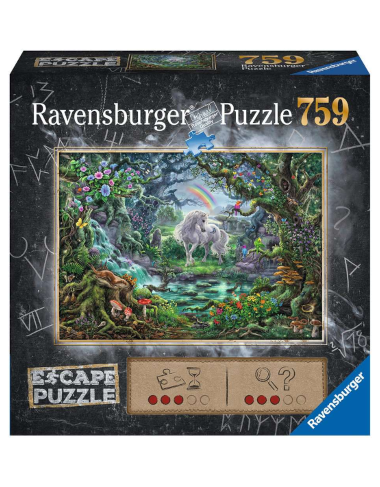 Ravensburger Ravensburger - 759 pcs - Escape Puzzles - Unicorn