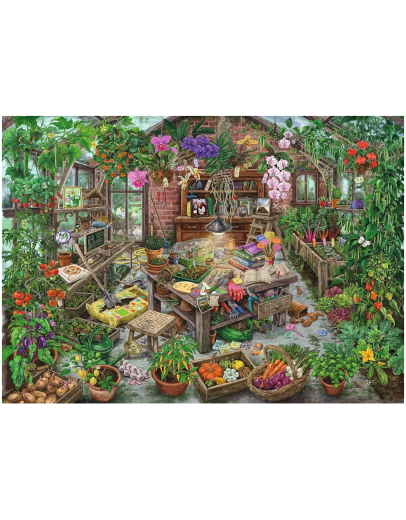 Ravensburger Ravensburger - 368pcs - Escape Puzzle - The Cursed Green House