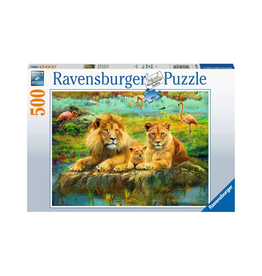 Ravensburger Lions in the Savanna (500pcs)