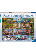 Ravensburger Ravensburger - 2000pc - Aimee Stewart: Wild Kingdom Shelves