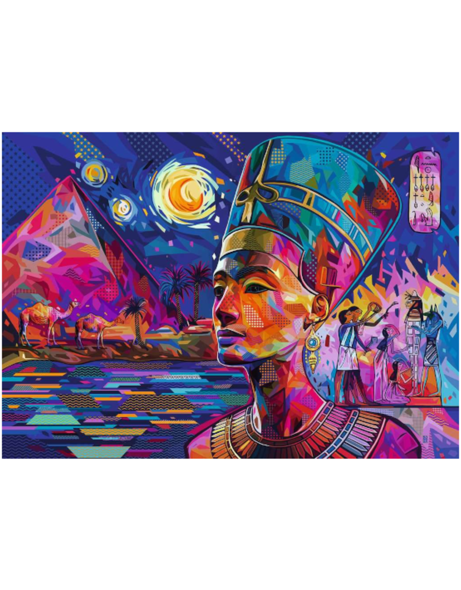 Ravensburger Ravensburger - 1000pcs - Nefertiti on the Nile