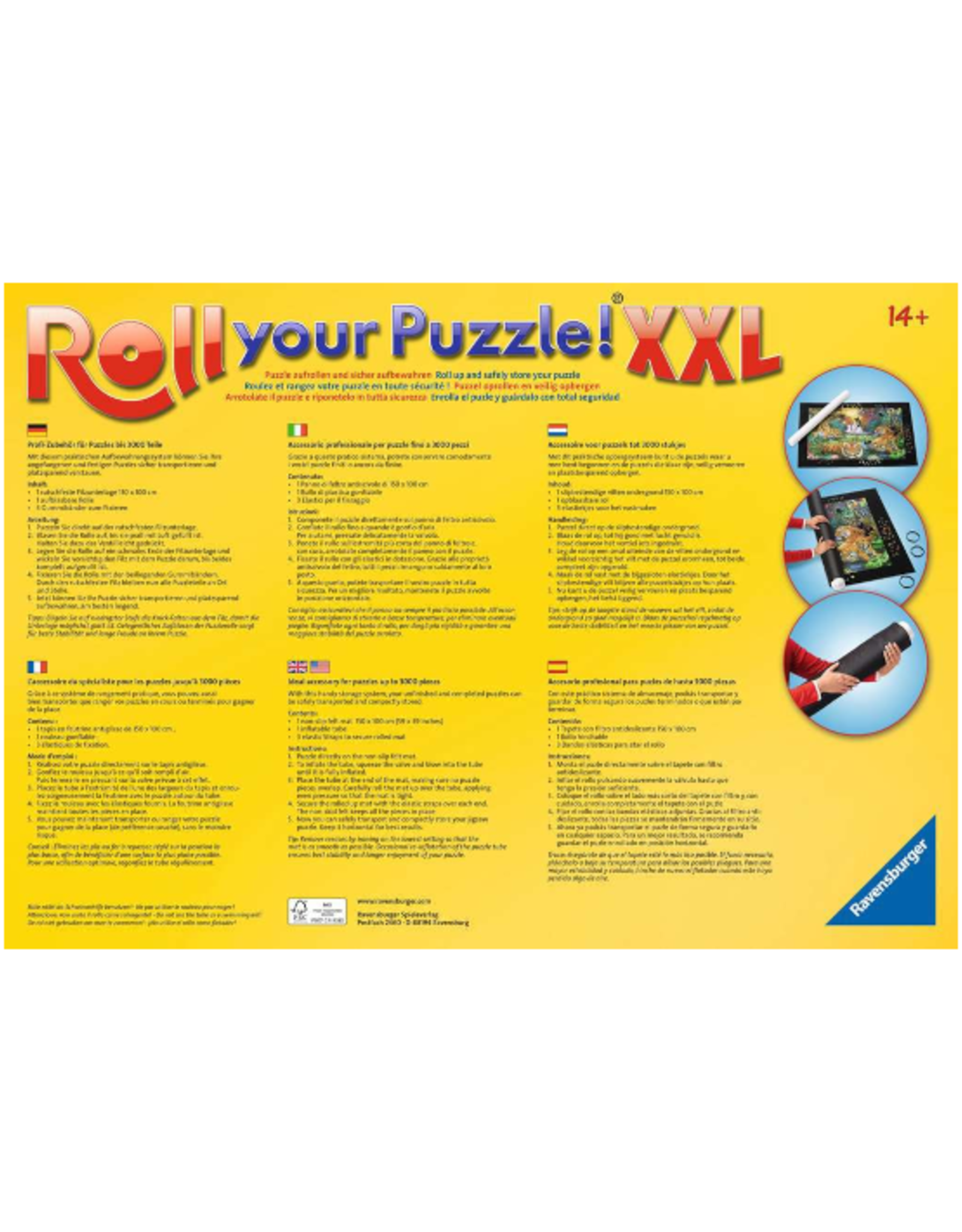 Ravensburger Ravensburger - Roll your Puzzle XXL 1000-3000pcs