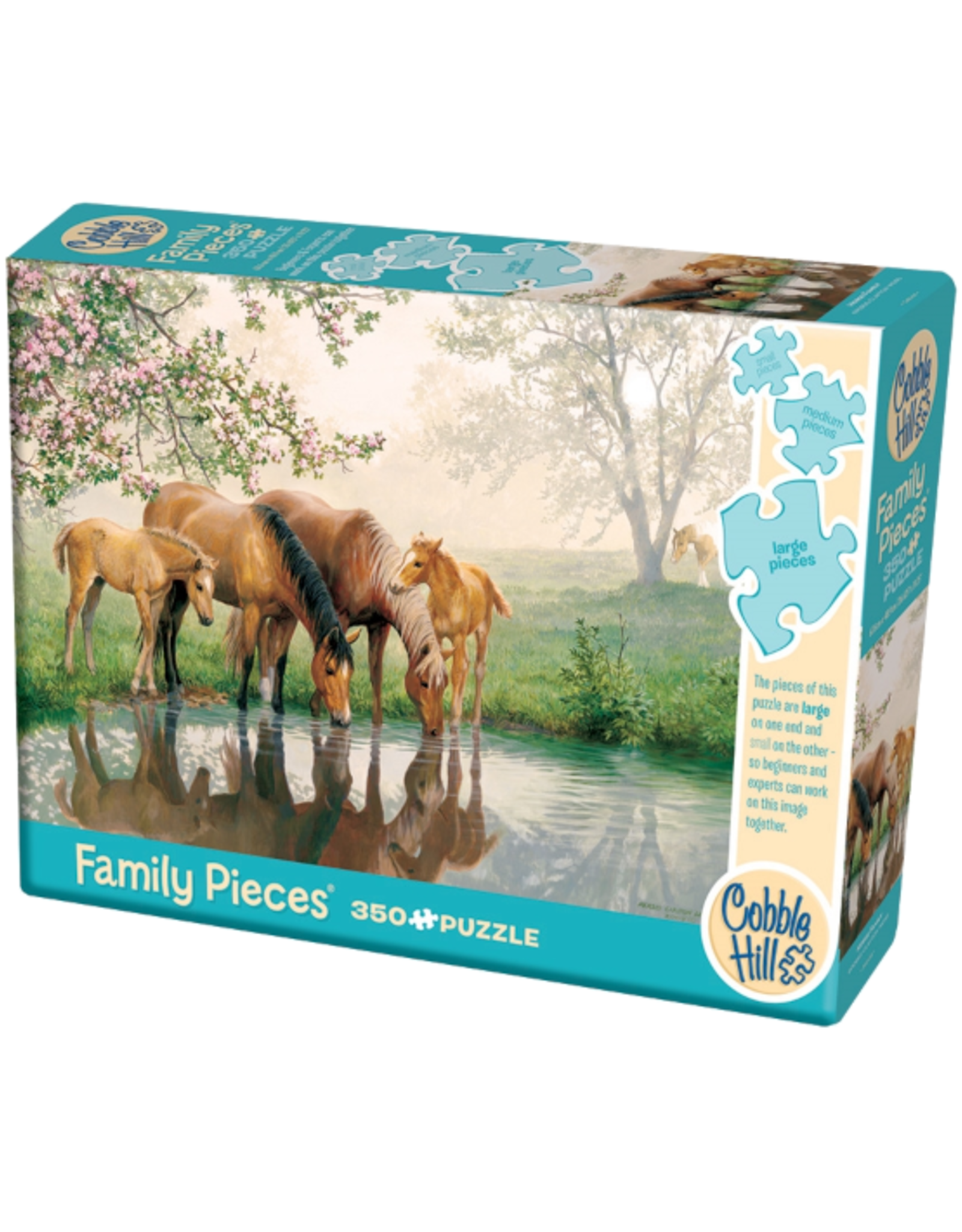 Cobble Hill Cobble Hill - 350pcs - Family Pieces - Horse Family