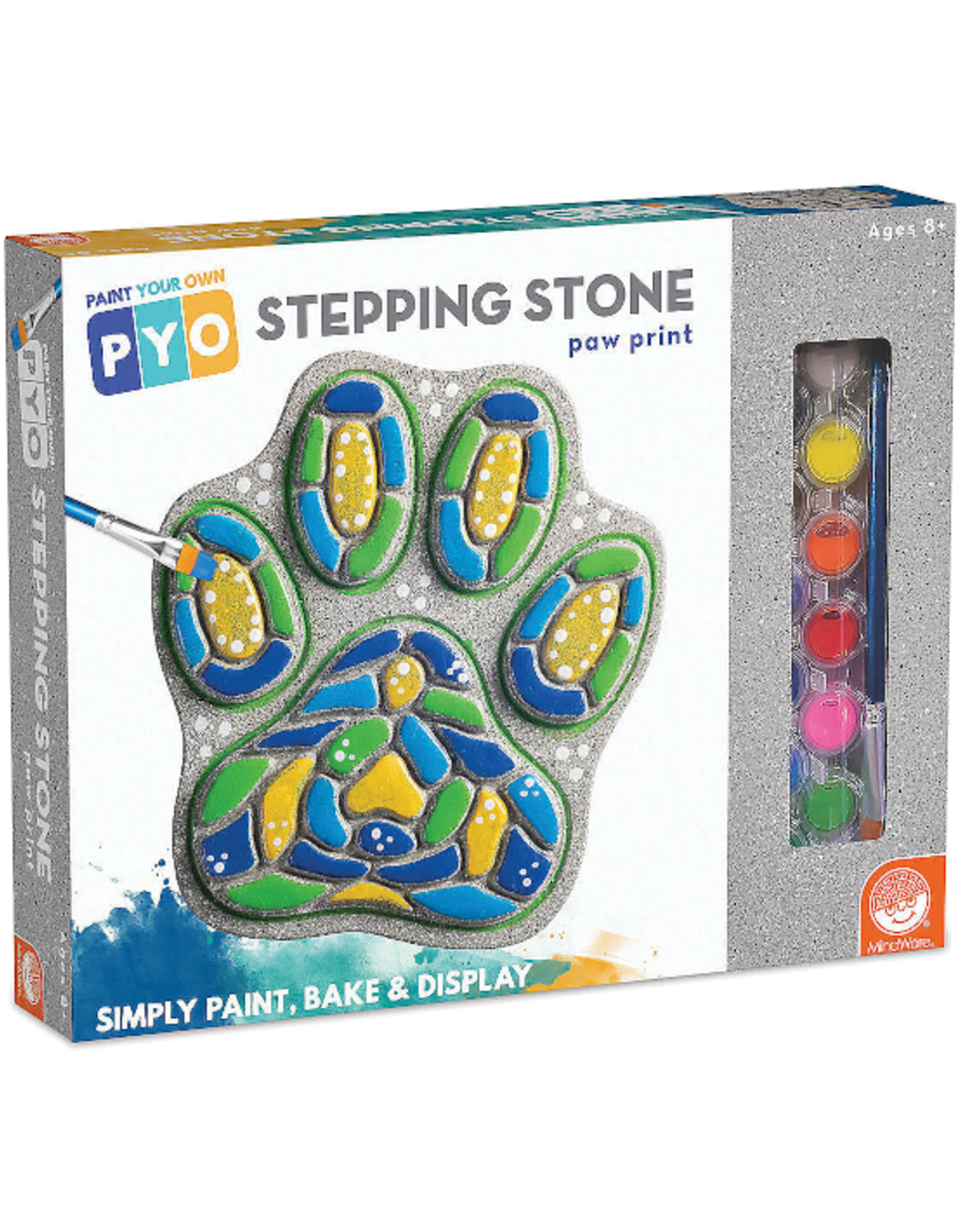 Mindware Mindware - Paint Your Own Stepping Stone Paw Print