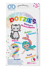 Diamond Dotz Diamond Dotz - Sweet Kitten Mermaid Pony DOTZIES Stickers