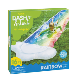 Toysmith Dash n Splash Rainbow Slide