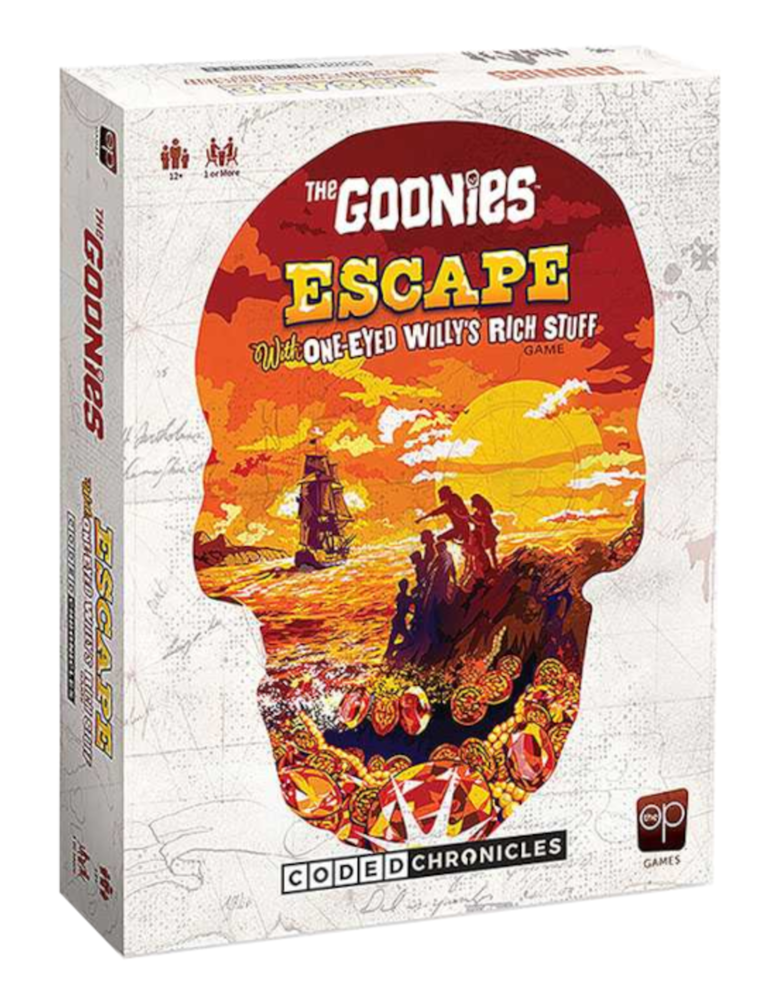 USAopoly USAopoly - Coded Chronicles: The Goonies Escape with One Eyed Willy's RIch Stuff