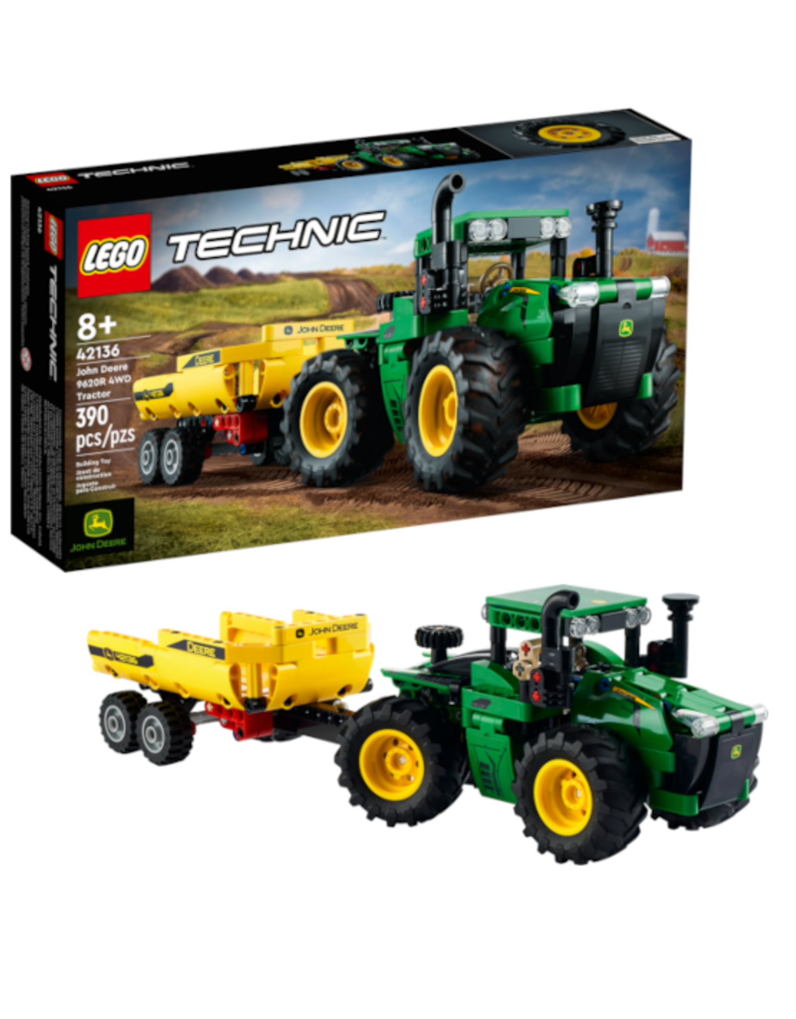 Lego Lego - Technic - 42136 - John Deere 9620R 4WD Tractor