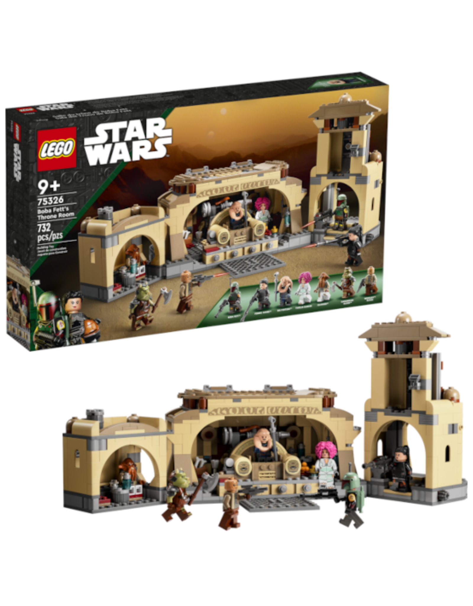 Lego Lego - Star Wars - 75326 - Boba Fett's Throne Room