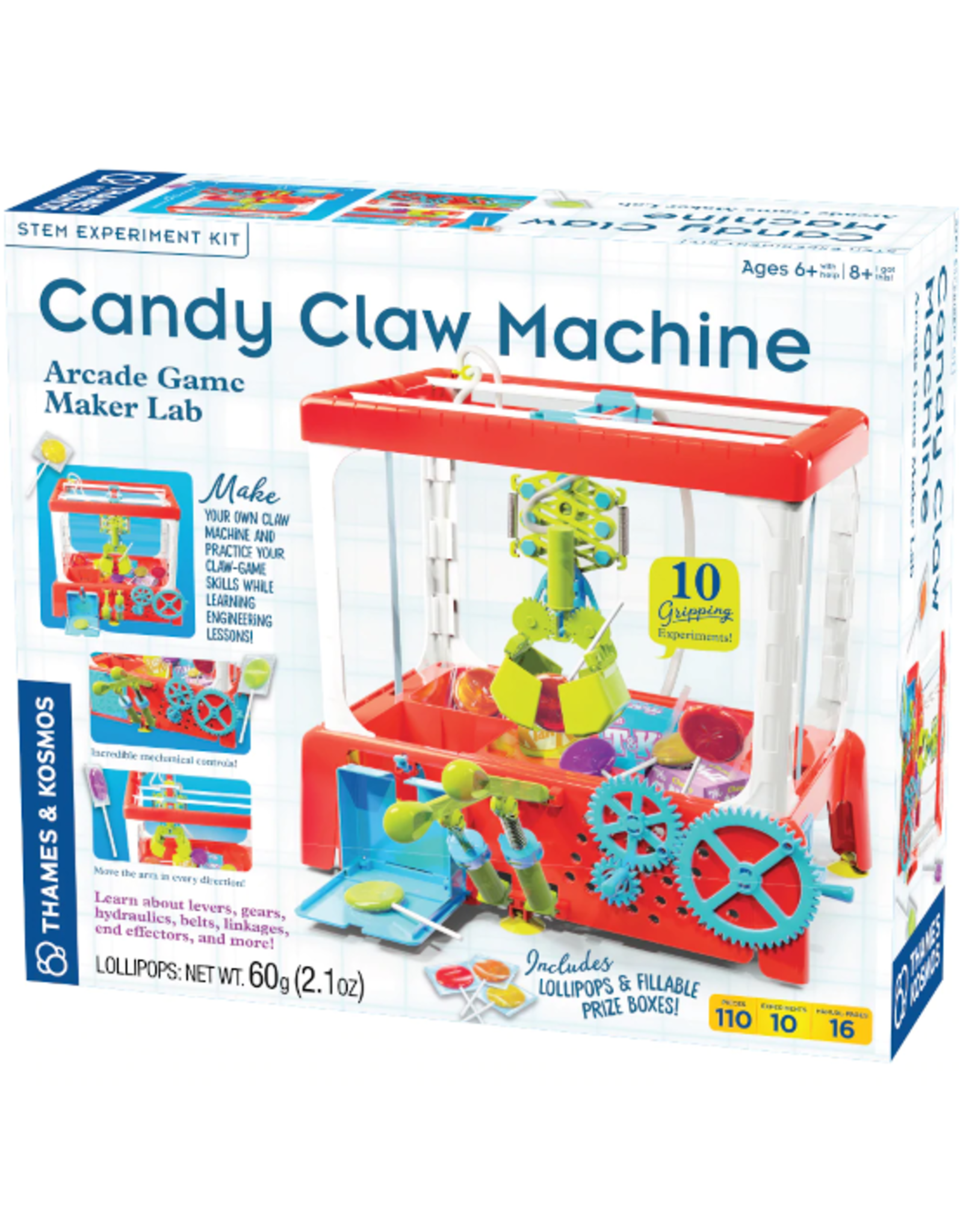 Thames & Kosmos Thames & Kosmos - Candy Claw Machine: Arcade Game Maker Lab