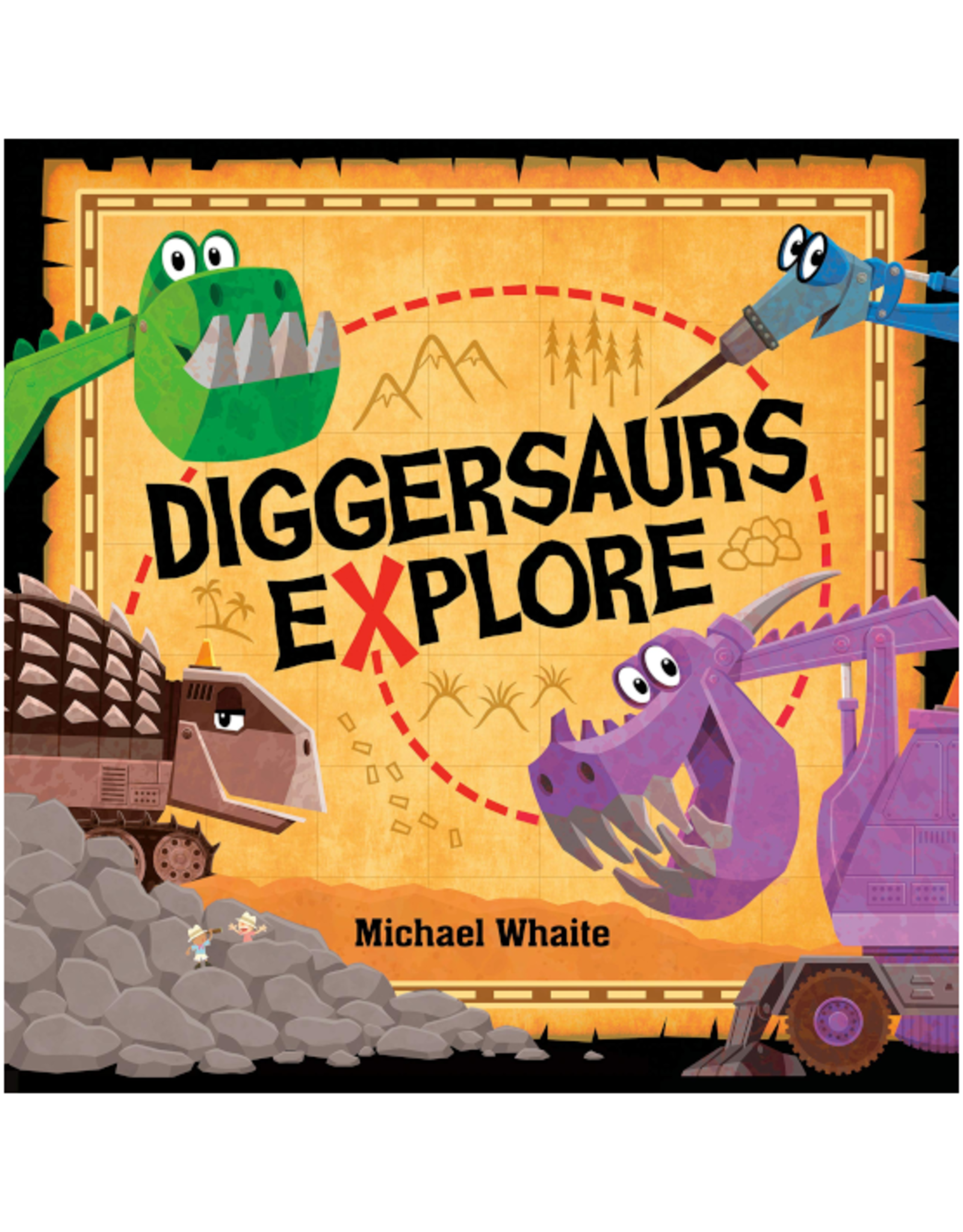 Penguin Random House Books Book - Diggersaurs Explore