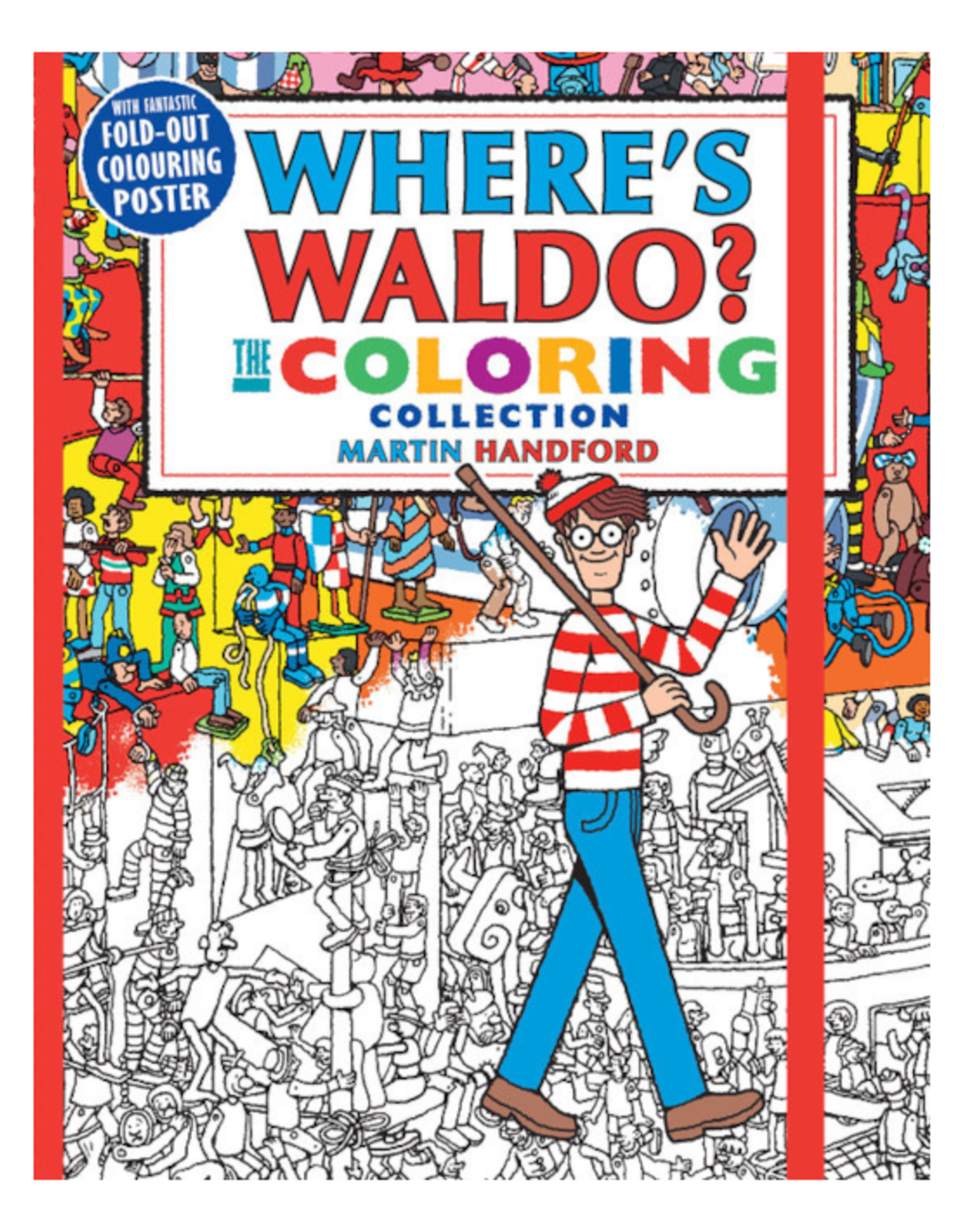Penguin Random House Books Book - Where's Waldo? The Coloring Collection