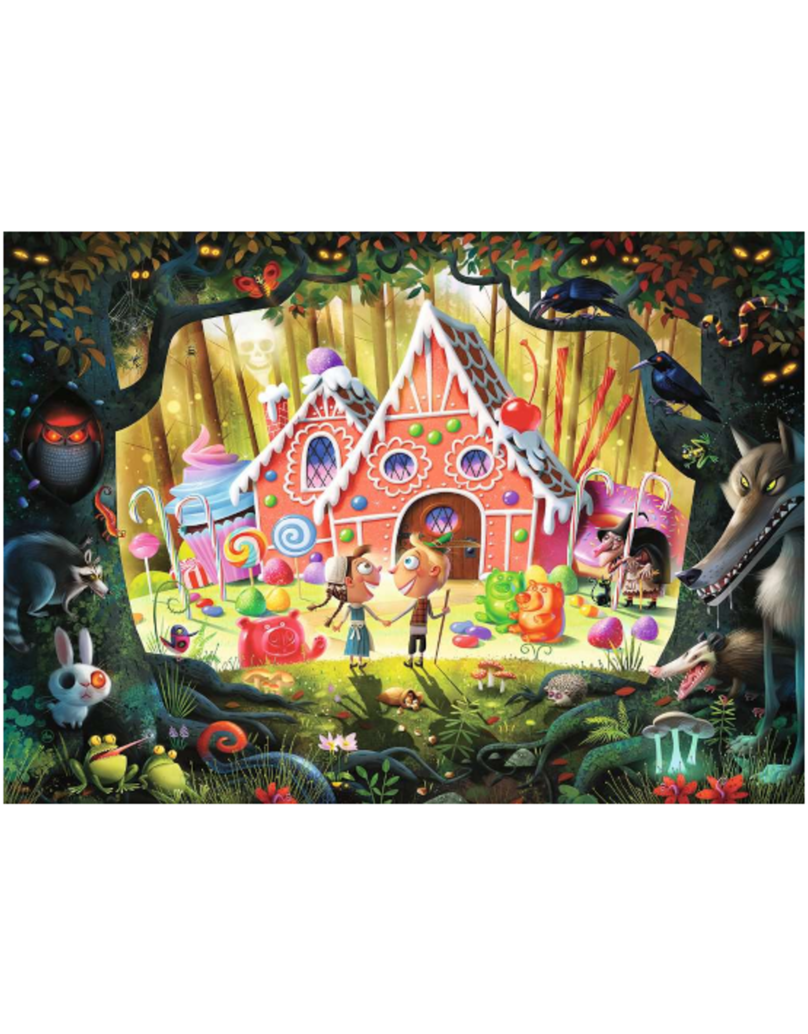 Ravensburger Ravensburger - 1000pcs - Hansel and Gretal Beware