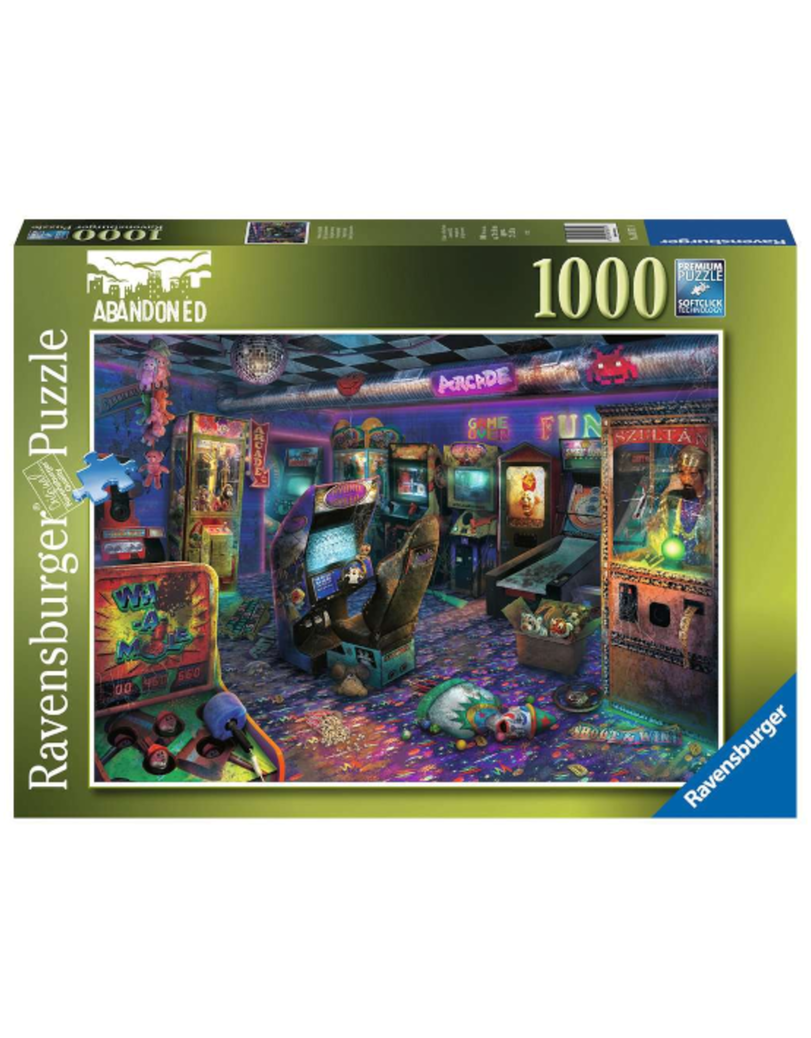Ravensburger Ravensburger - 1000pcs - Abandoned: Forgotten Arcade