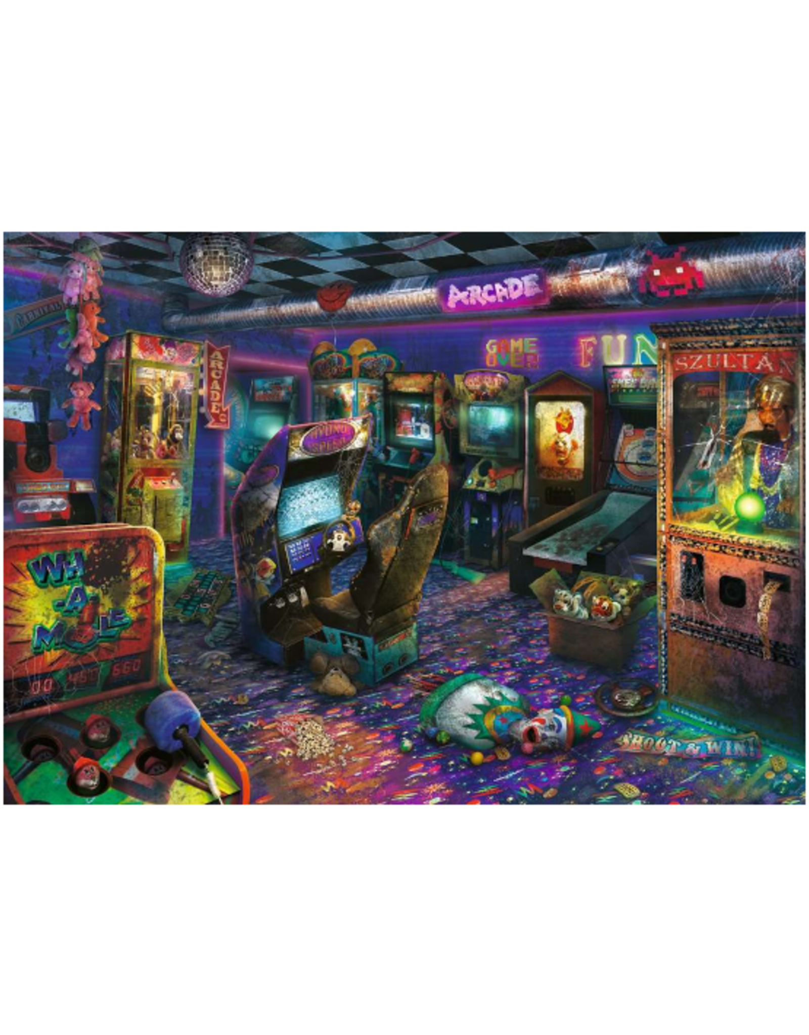 Ravensburger Ravensburger - 1000pcs - Abandoned: Forgotten Arcade