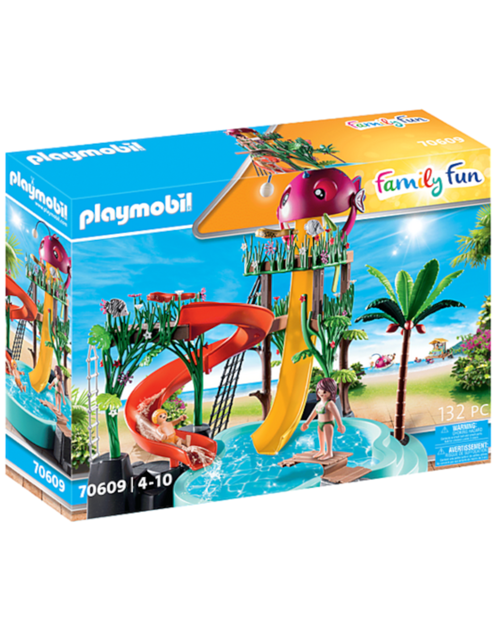 Playmobil Playmobil - Family Fun - 70609 - Water Park with Slides