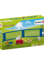 Schleich Schleich - Farm World - 42500 - Rabbit and Guinea Pig Hutch