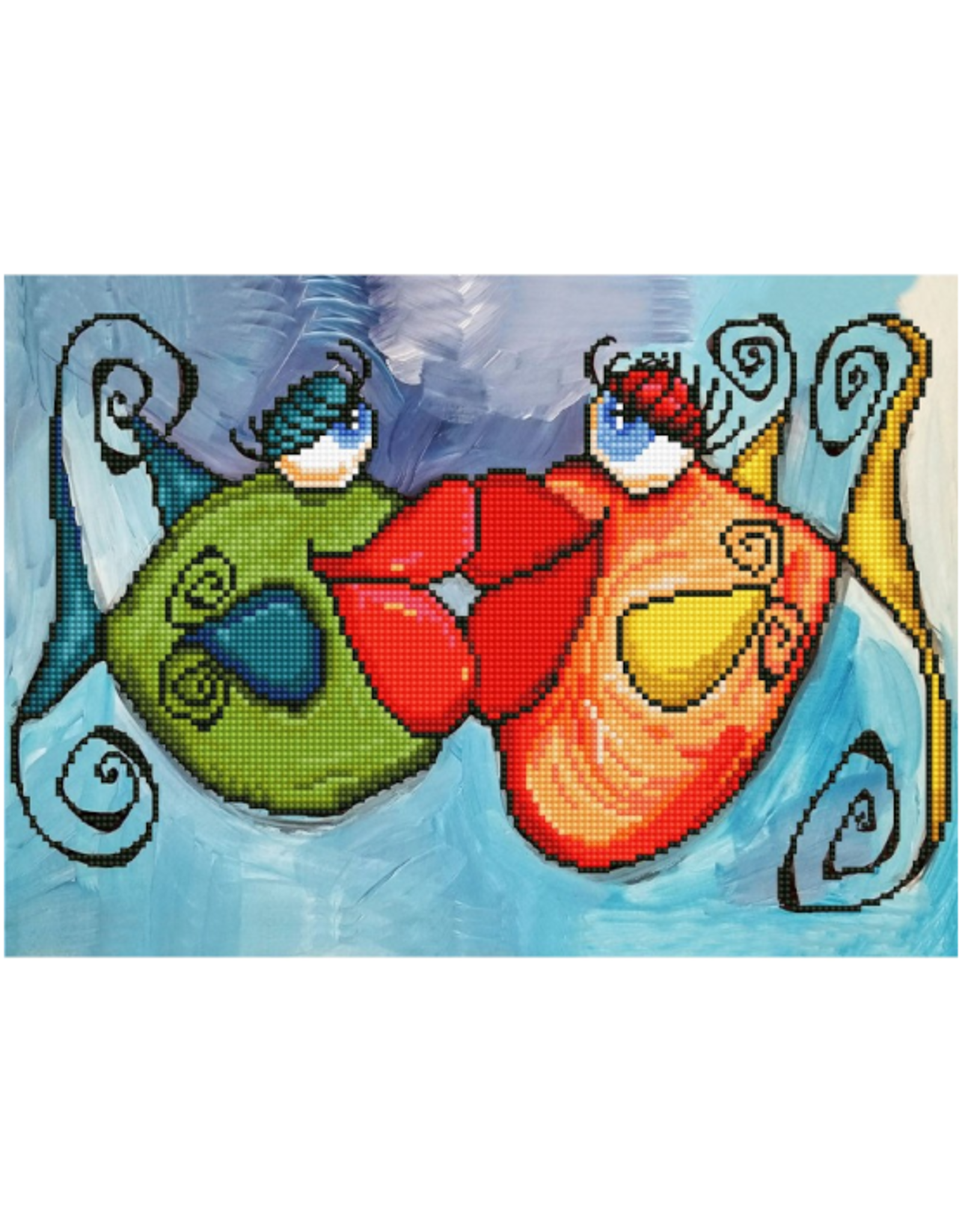 Diamond Dotz - Fishy Kissy Diamond Dotz Art Kit