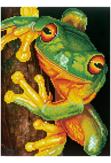 Diamond Dotz Diamond Dotz - Green Tree Frog Diamnd Dotz Art Kit