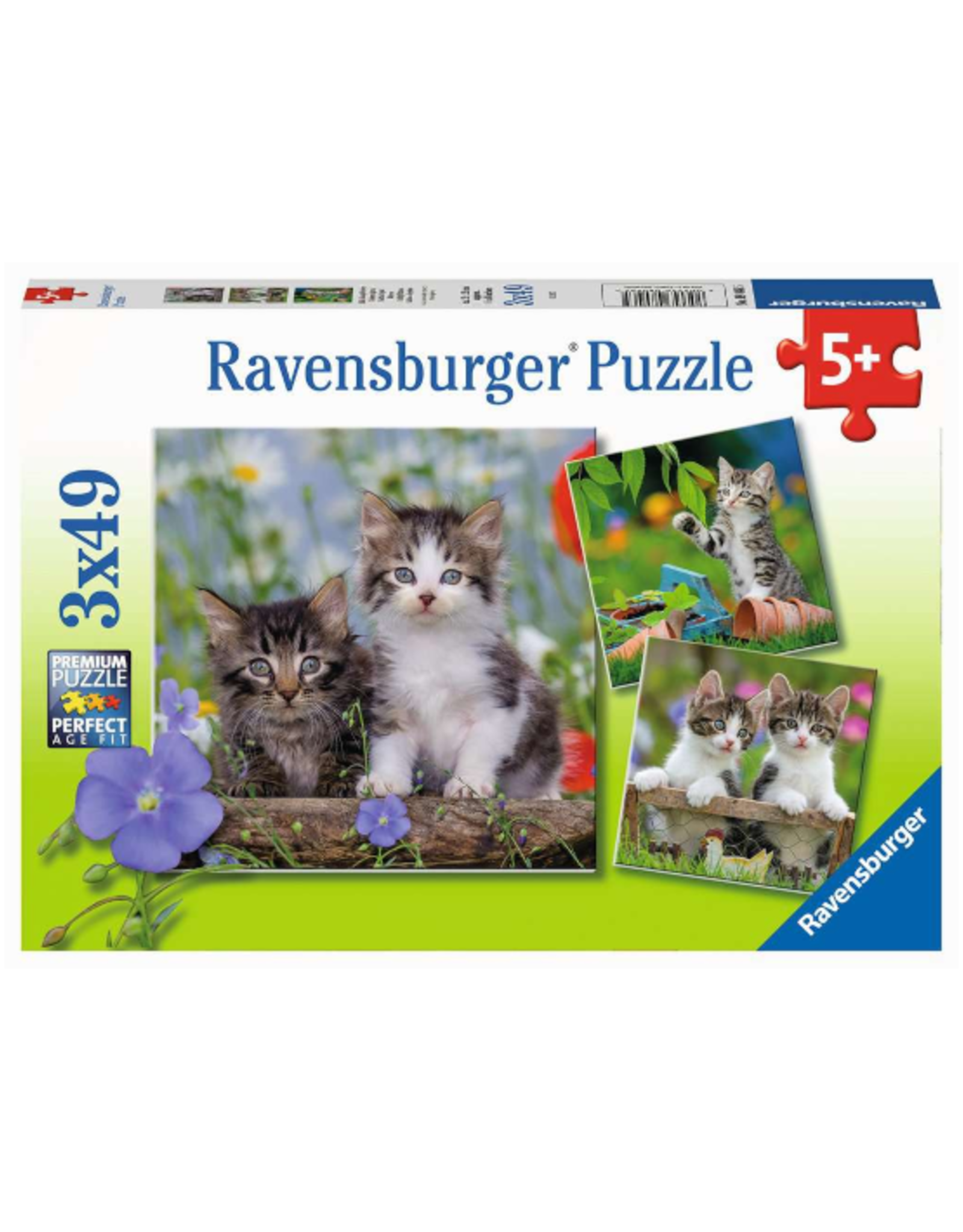 Ravensburger Ravensburger - 5+ - 3 x 49 - Cuddly Kittens