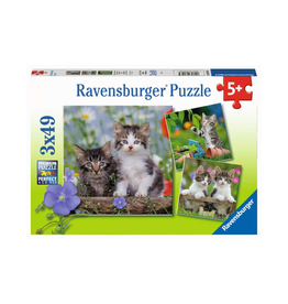Ravensburger Cuddly Kittens (49pcs X 3 Puzzles)