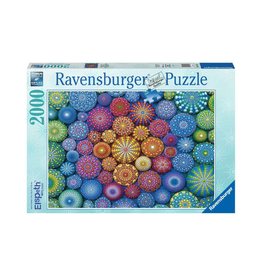 Ravensburger Elspeth McLean: Radiating Rainbow Mandalas (2000pcs)