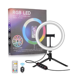 Jimmy Zee's RGB LED Beauty Selfie Ring Light