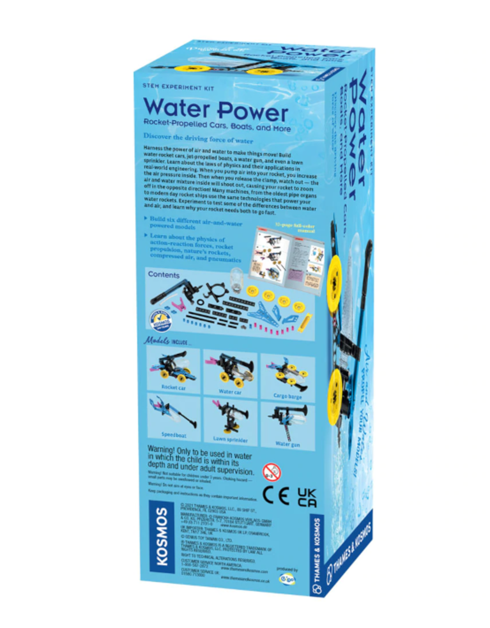 Thames & Kosmos Thames & Kosmos - Water Power: Rocket-Propelled Cars, Boats, and More