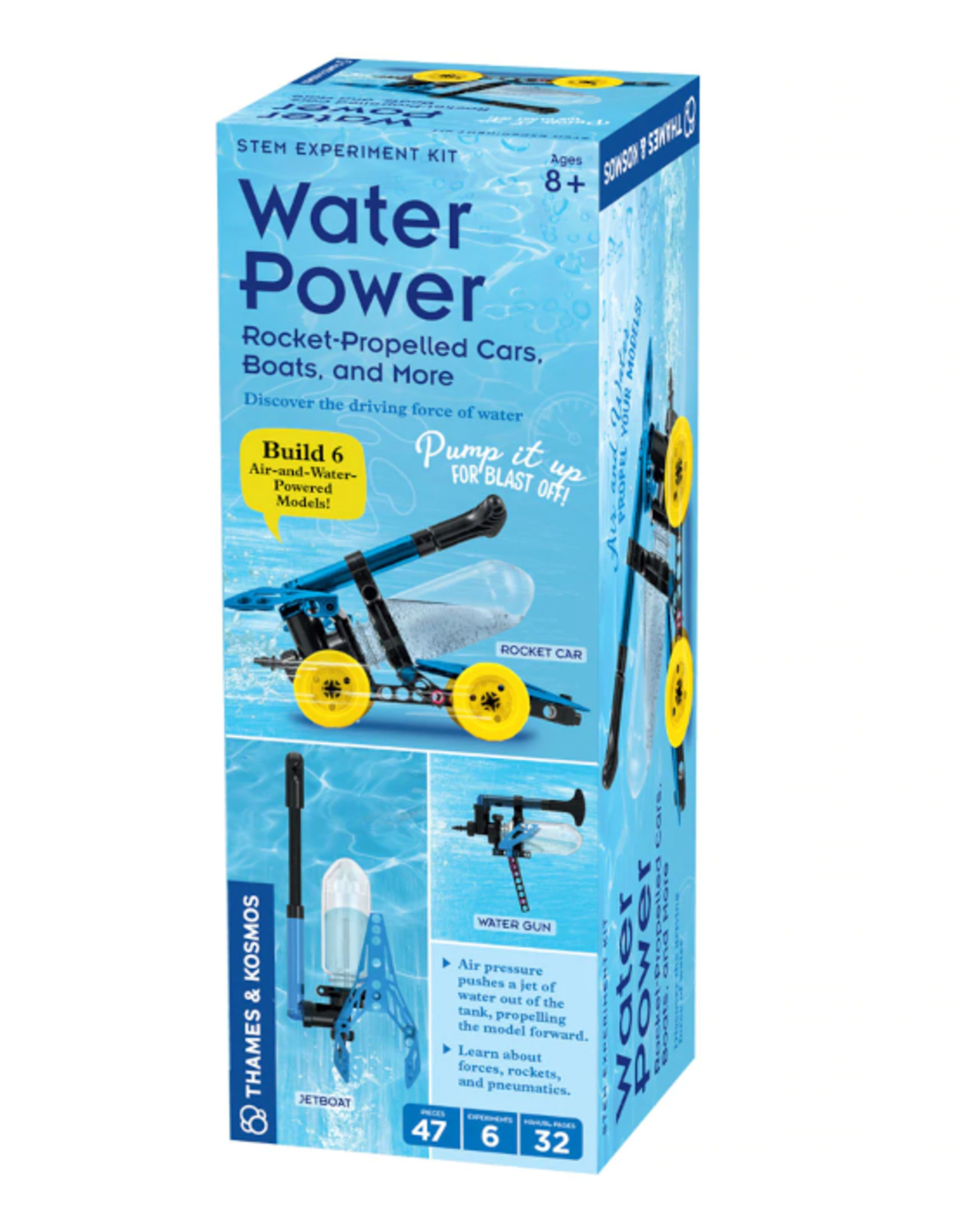 Thames & Kosmos Thames & Kosmos - Water Power: Rocket-Propelled Cars, Boats, and More