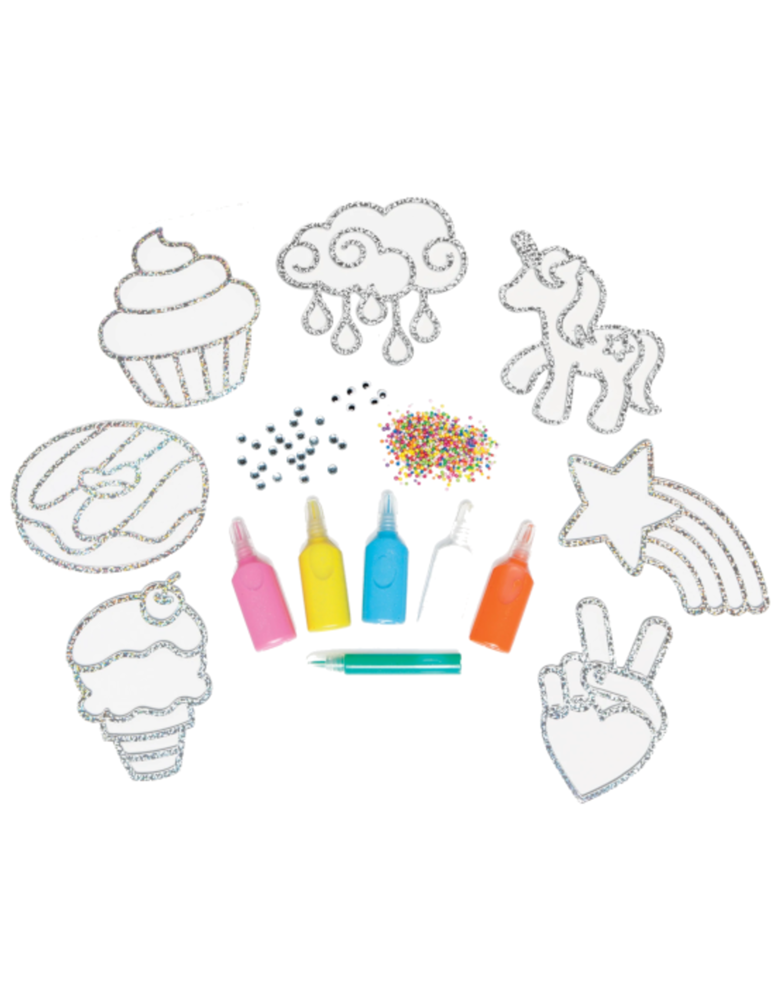 Creativity for Kids Creativity for Kids - Rainbow Sprinkles Easy Sparkle Window Art
