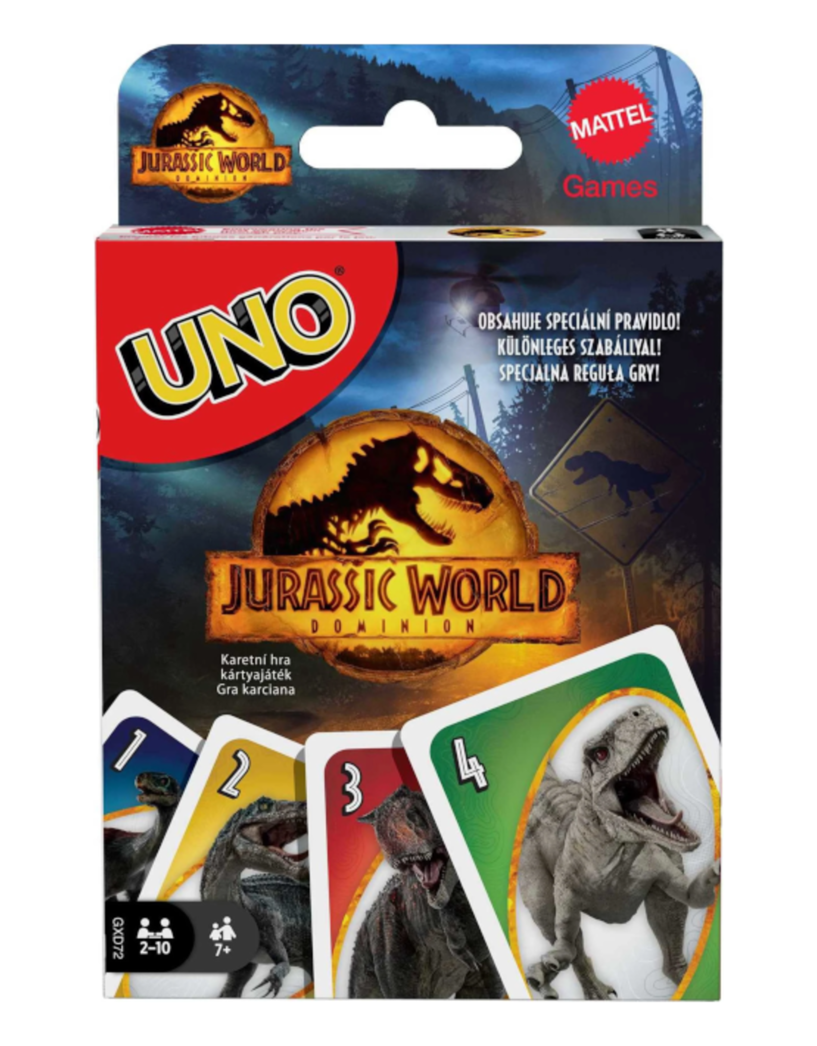 Mattel Games Mattel - UNO: Jurassic World