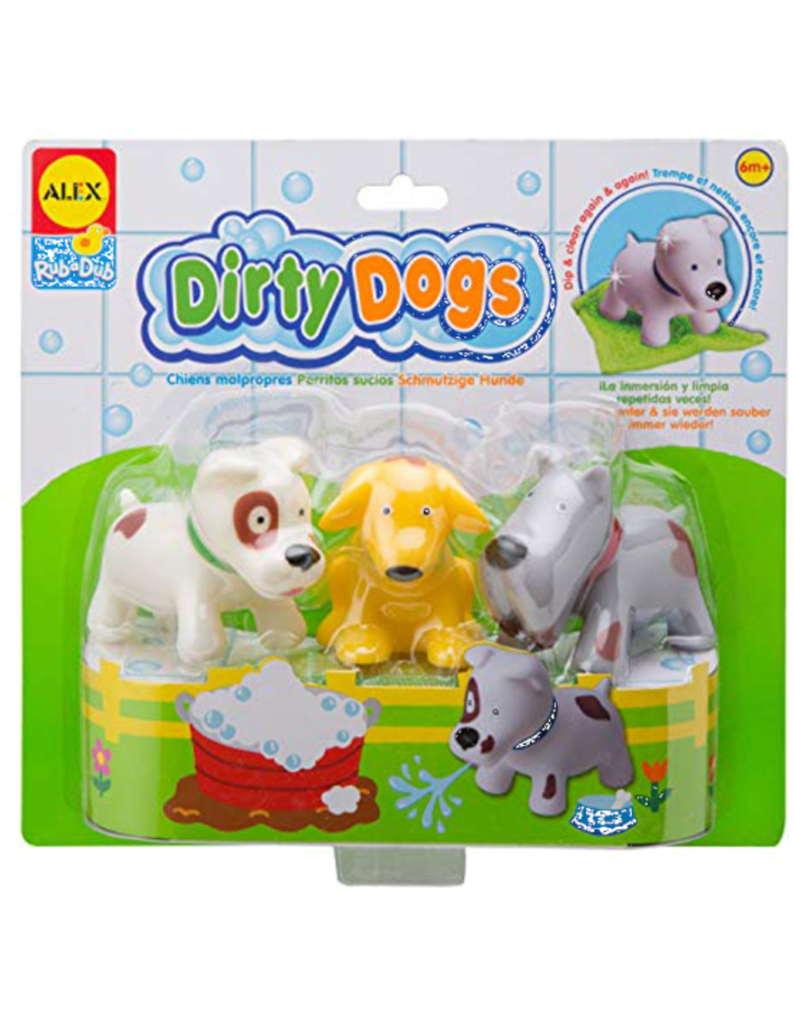 Rub a Dub - Dirty Dogs Bath Toys