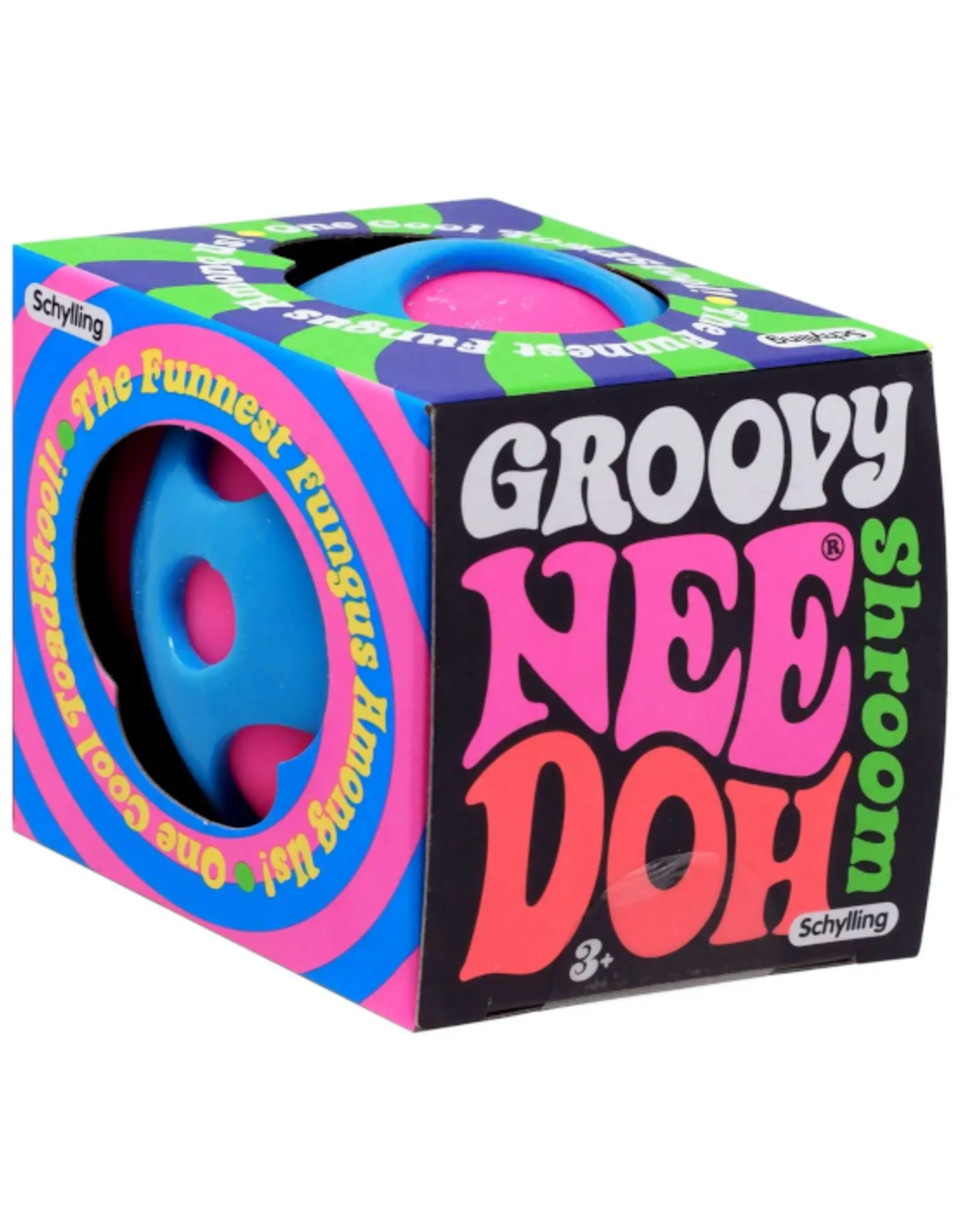 Nee Doh Groovy Glob Squeeze Novelty Toy, Colors Vary, Children