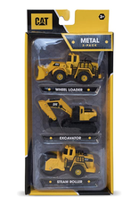 CAT Construction Die Cast Metal 3 Pack Vehicles