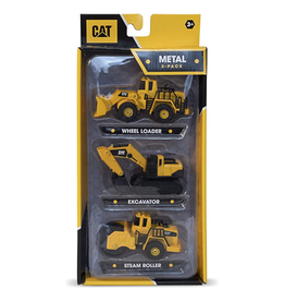 CAT Construction Die Cast Metal 3 Pack Vehicles