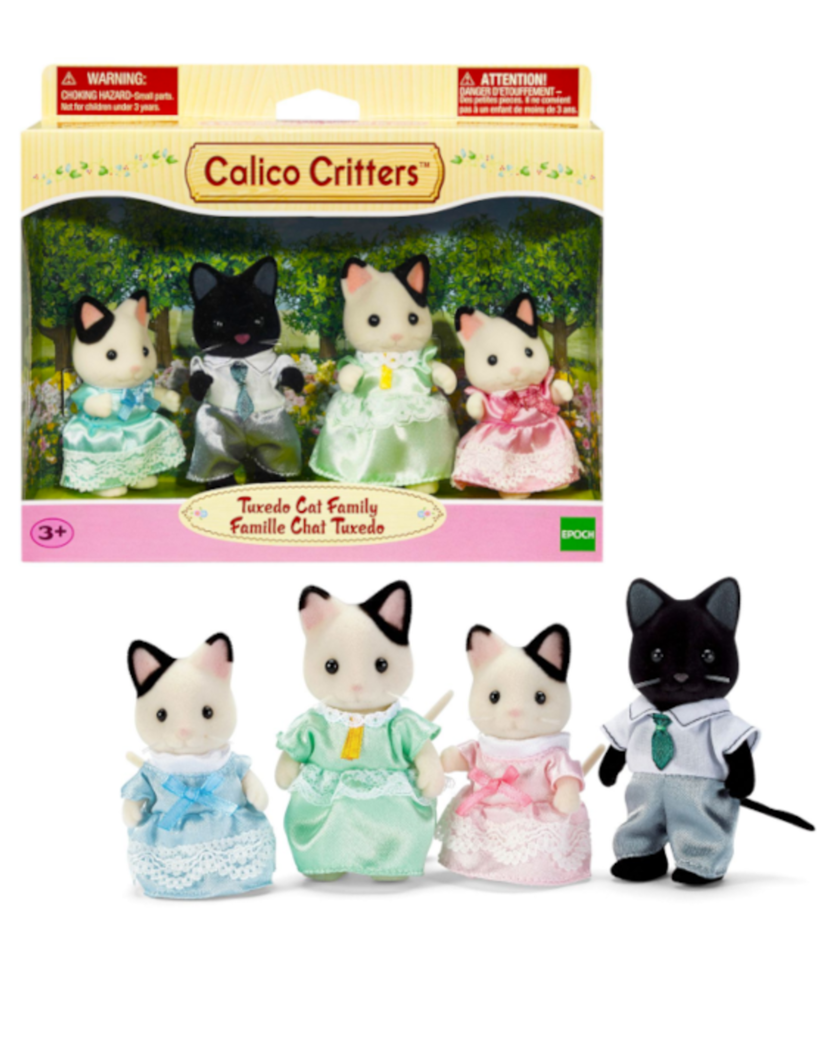 Calico Critters Calico Critters - Tuxedo Cat Family