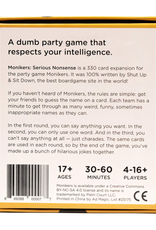 CMYK Games - Monikers: Serious Nonsense (17+, Adult)