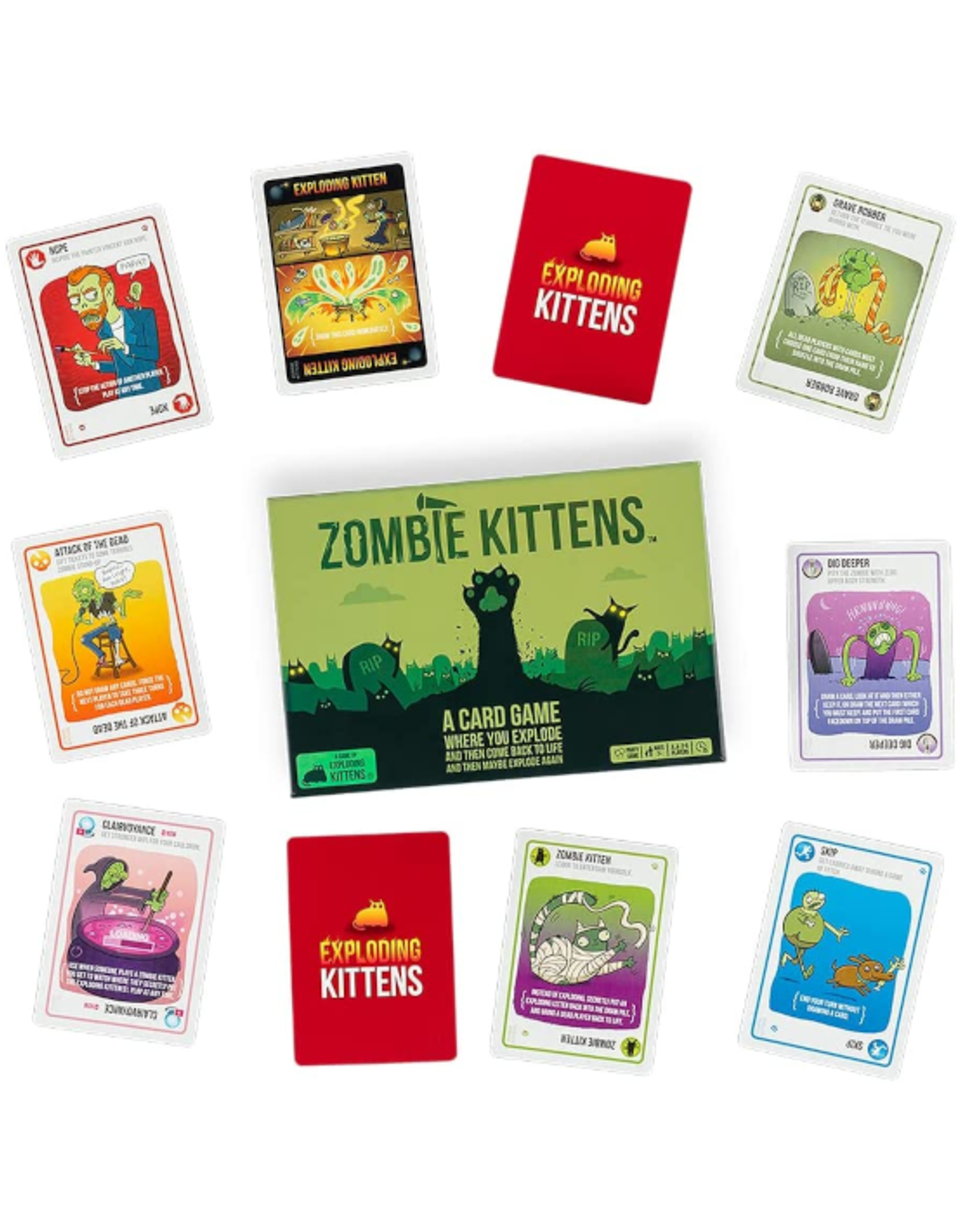 Exploding Kittens Exploding Kittens - Zombie Kittens