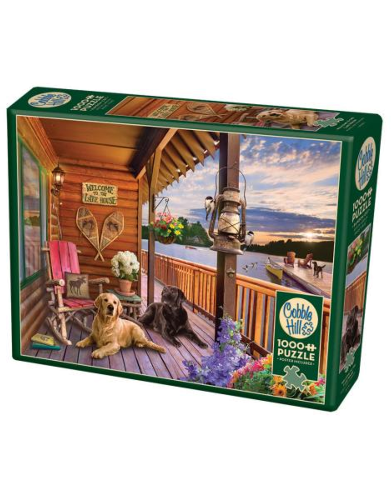 Cobble Hill Cobble Hill - 1000pcs - Welcome to the Lakehouse