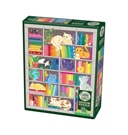 Cobble Hill Rainbow Cat Quilt (1000pcs)