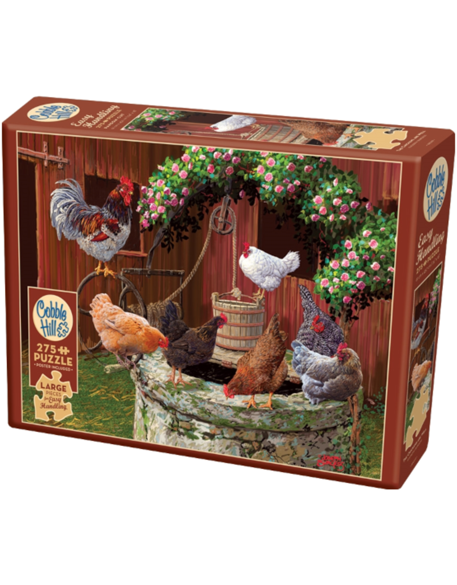 Cobble Hill Cobble Hill - 275pcs - Easy Handling - The Chickens are Well