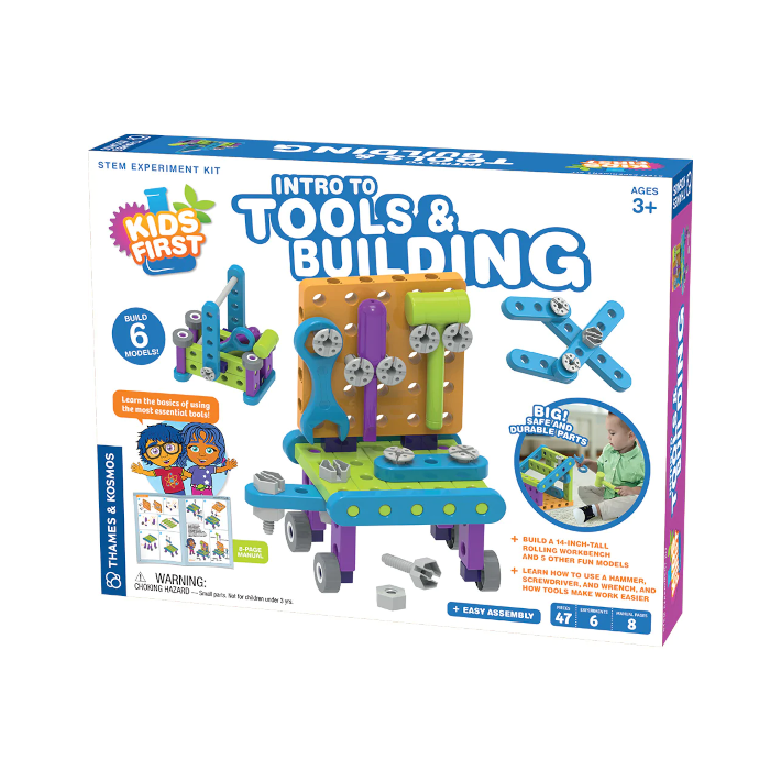 2015 THAMES & KOSMOS - KIDS FIRST AUTOMOBILE ENGINEER KIT WITH STORYBOOK (NEW) e