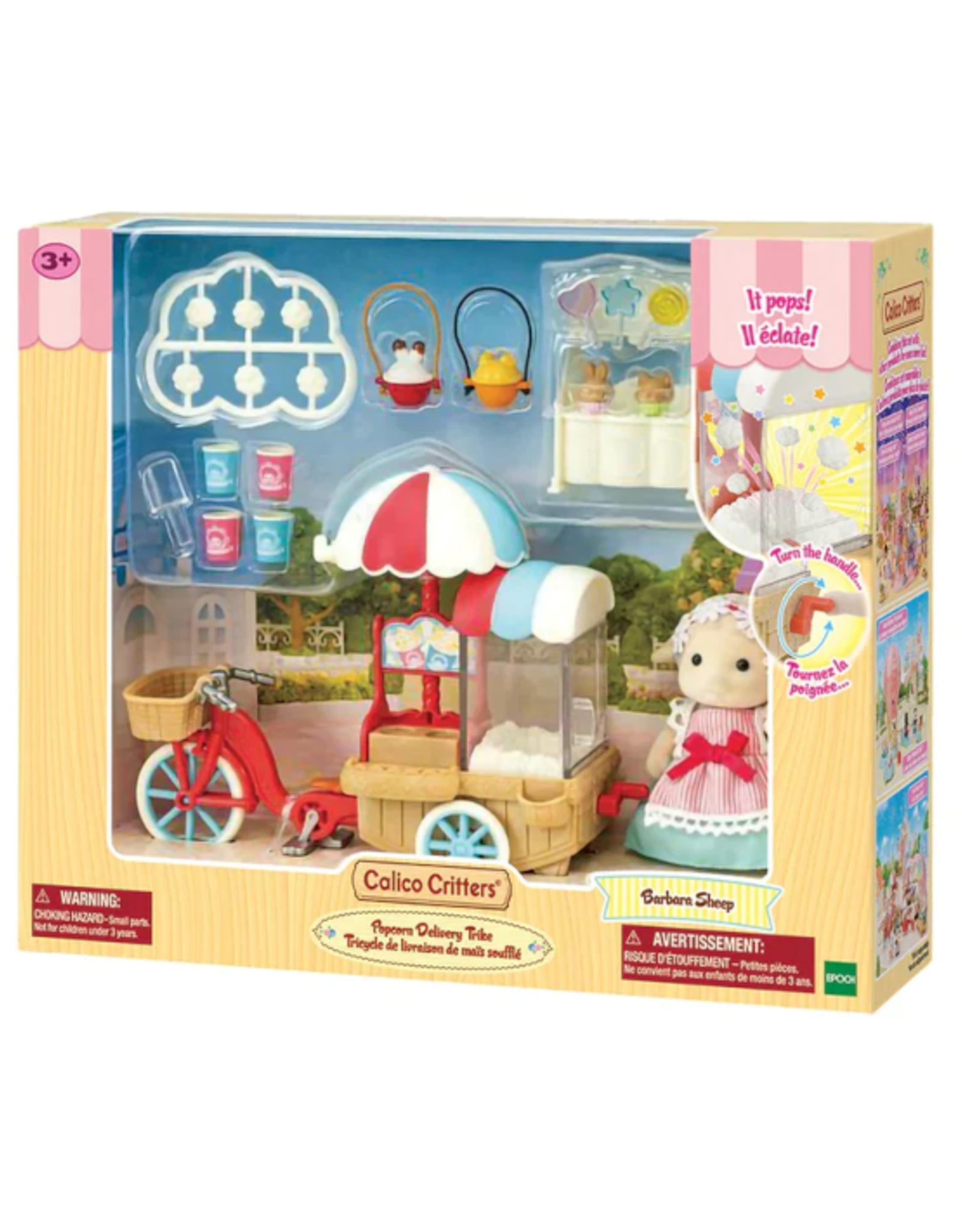 Calico Critters Calico Critters - Popcorn Delivery Trike