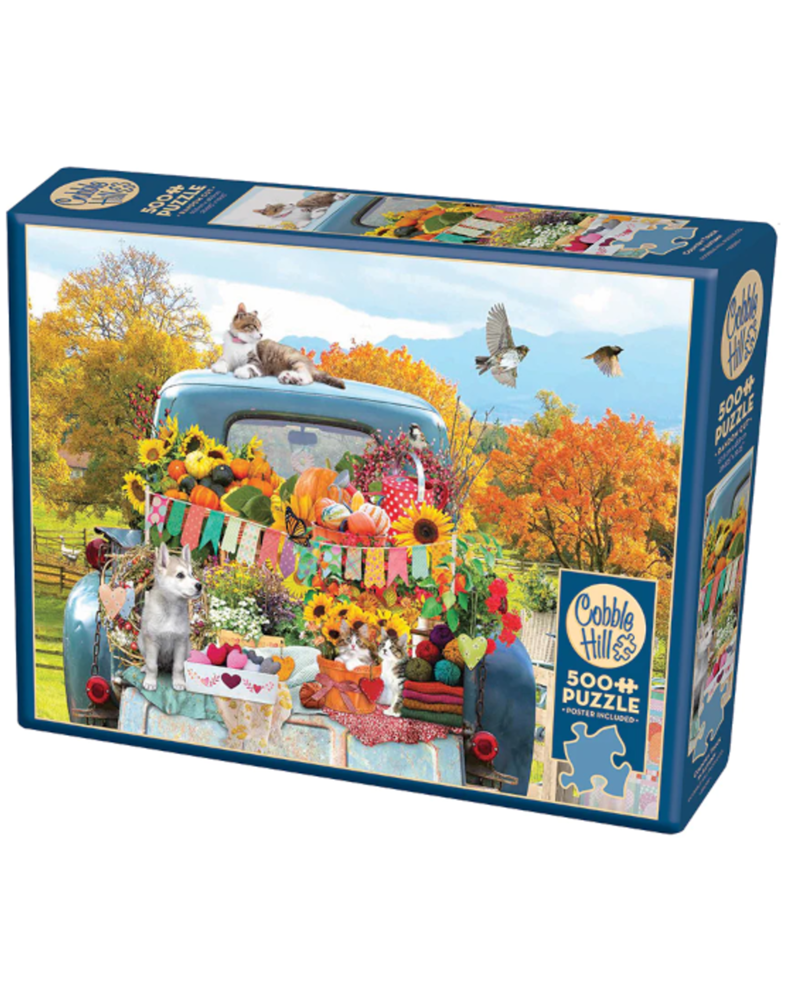 Cobble Hill Cobble Hill - 500pcs - Country Truck in Autumn
