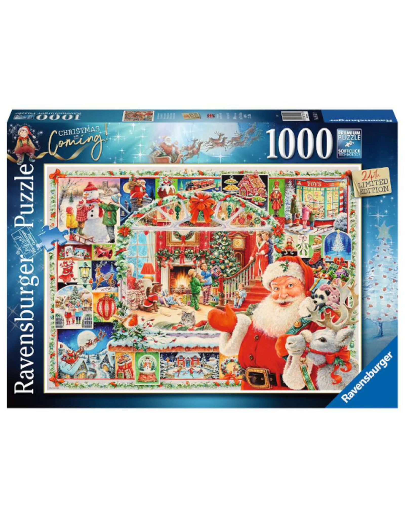 Ravensburger Ravensburger - 1000 Pcs - Christmas is Coming!
