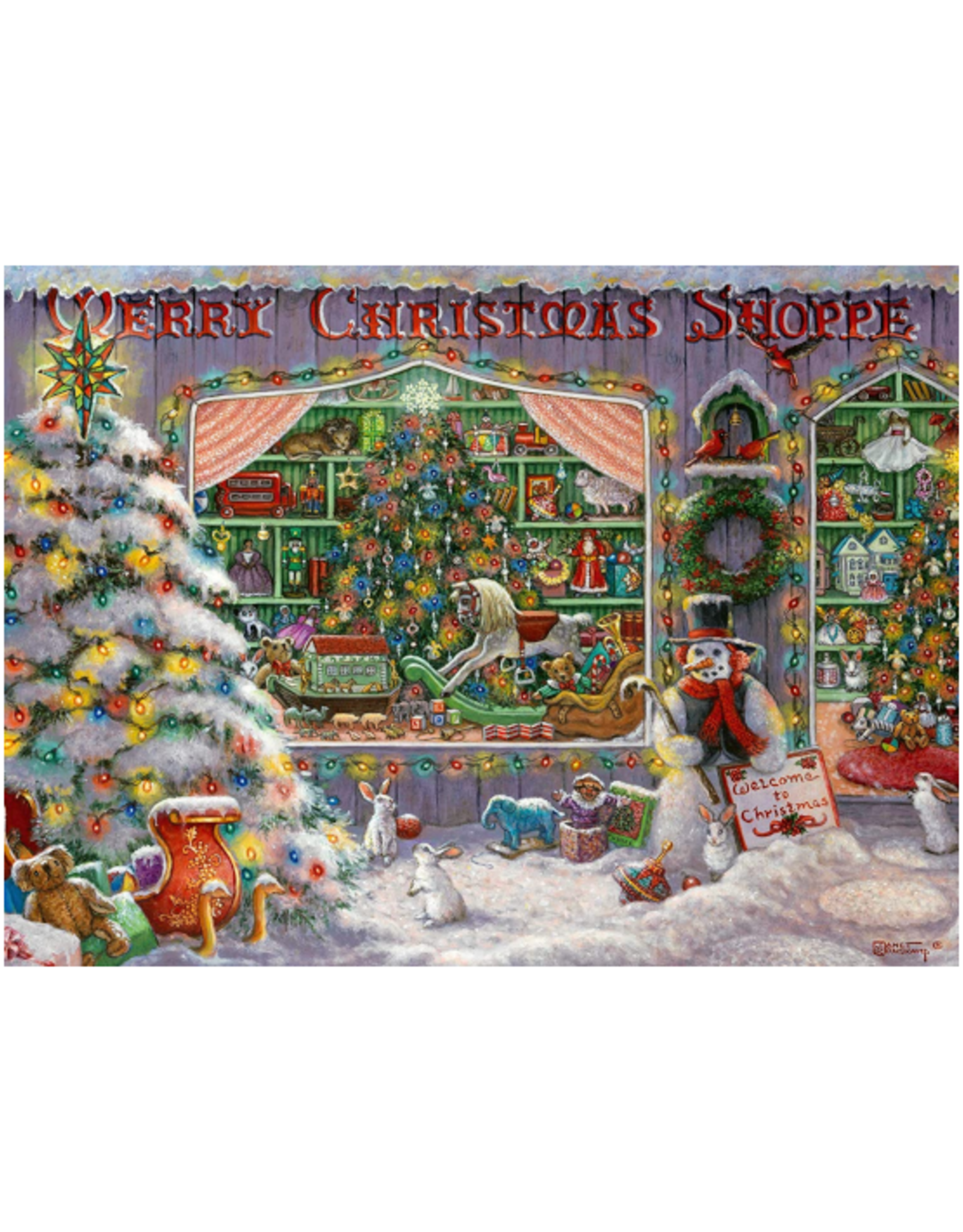 Ravensburger Ravensburger - 500 Pcs - The Christmas Shop