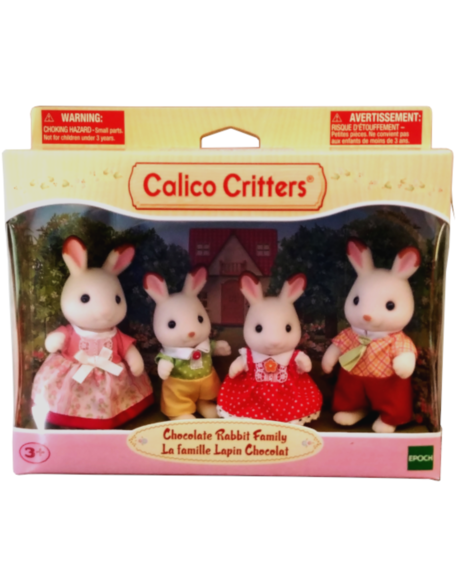 Calico Critters Calico Critters - Chocolate Rabbit Family