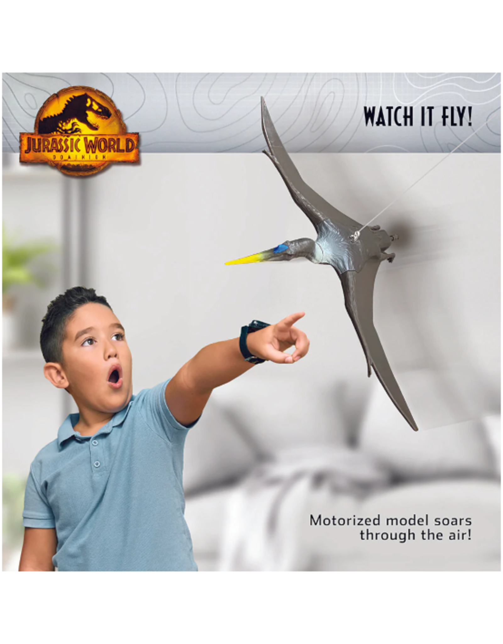Thames & Kosmos Thames & Kosmos - Jurassic World Dominion Flying Pterosaur - Quetzalcoatlus